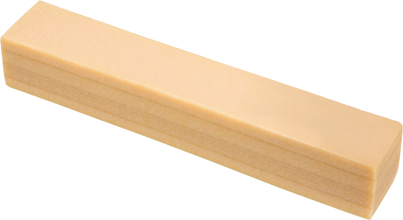 El Tipi Zımpara Makinesi Temizleyici, 12“ Uzunluk x 2” Genişlik x 2" Kalınlık Blok