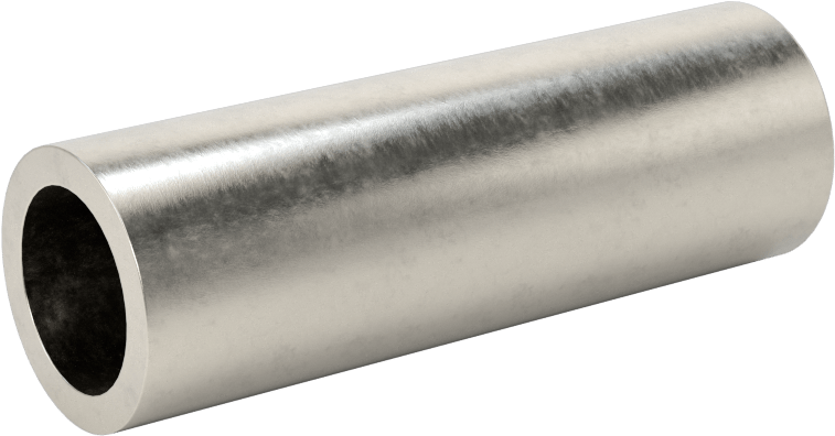 Standart Cidarlı Dişsiz Paslanmaz Çelik Boru, Dikişsiz, 316/316L Paslanmaz Çelik, 3/8 Boru Boyutu, 2" Uzunluk