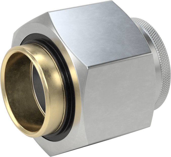 Farklı Metalleri Birleştirmek için Orta Basınçlı Rakor, Soket Bağlantısı, 1-1/2 NPT Dişi x 1-1/2 Bakır Boru