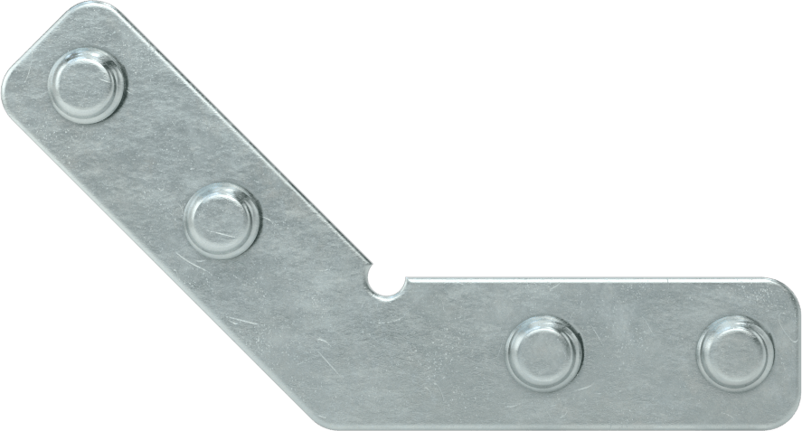 T-Yivli Çerçeve Yapısal Braket, Gönye Braketi, 1,5 inç için 45 Derece, 30 mm ve 40 mm Ray