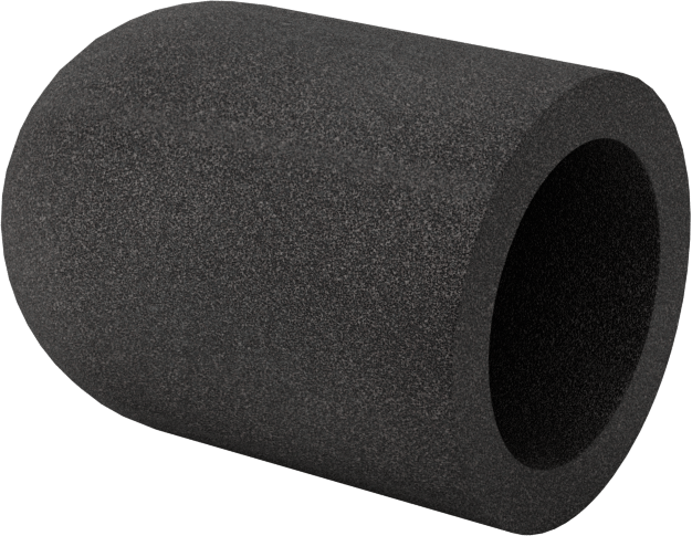Değiştirilebilir Başlıklı Zımpara Ucu, Pürüzlü Yüzey için, Kavisli Kapak, 60 Kum, 5/8" Çap, 1-1/4" Uzunluk