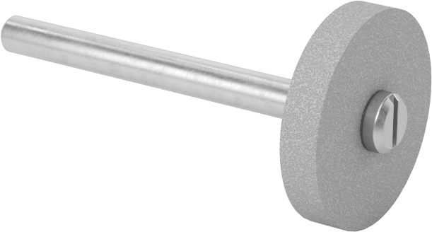 Kauçuk Yastıklı Aşındırıcı Taşlama Ucu, Uzun Ömürlü, 11/16“ Çap x 1/8” Uzunluklu Başlık, 320 Kum