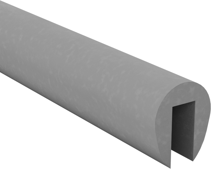 Yüksek Sıcaklık Kenar Çıtası, Köpük, 1/8“ Genişlik x 9/32” İç Yükseklik