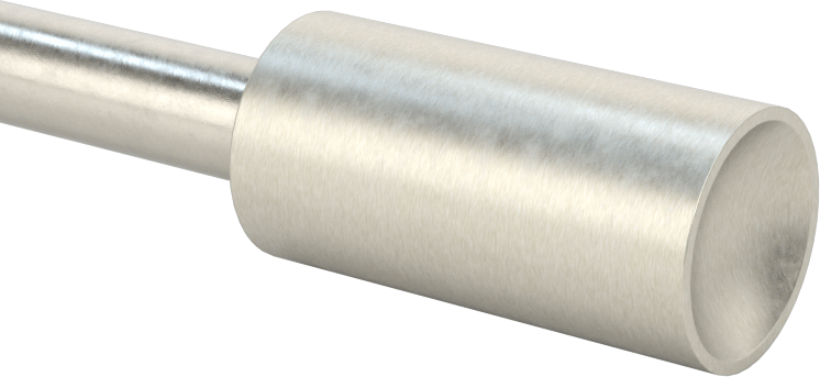 Örgü Tel Kaplamalı Takma Isıtıcı, 1/2" Delik için, 240V AC, 1" Uzunlukta Isıtma Elemanı, 50W