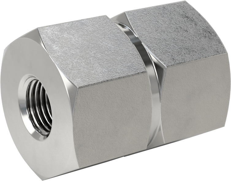 Hassas Aşırı Basınçlı 316 Paslanmaz Çelik Bağlantı Parçası, Düz Redüktör, 3/4 x 1/4 NPT Dişi