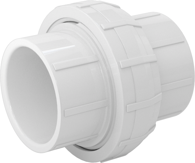 Su için Standart Cidarlı PVC Boru Bağlantı Parçası, Düz Bağlantı Parçası, 1-1/4 Soket Bağlantılı Dişi