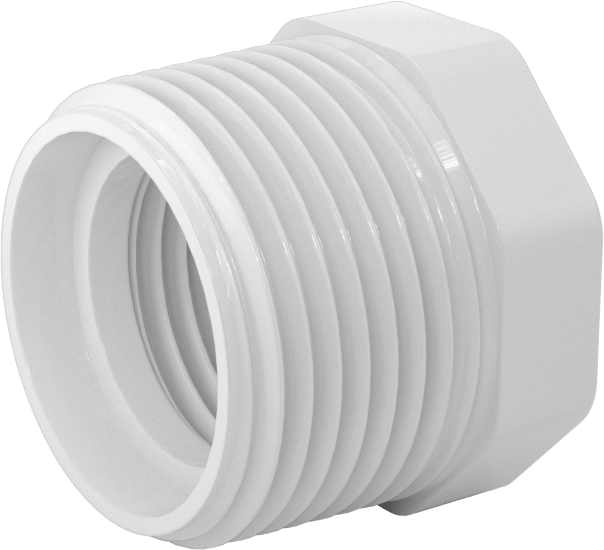 Su için Standart Cidarlı PVC Boru Bağlantı Parçası, Burç Redüksiyon Adaptörü, 1 NPT Erkek x 3/4 NPT Dişi