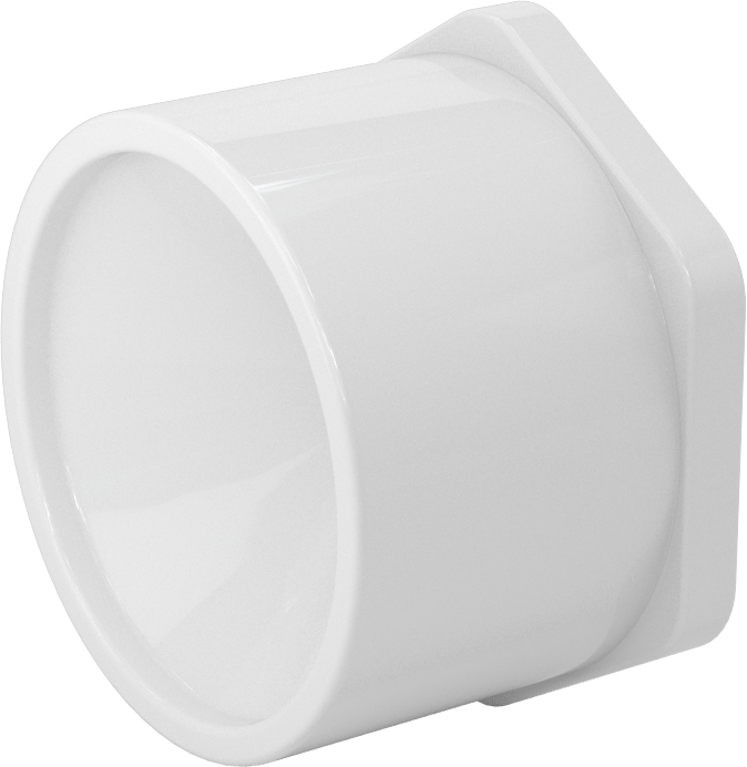 Su için Standart Cidarlı PVC Boru Bağlantı Parçası, Burç Redüktör Adaptörü, 3 Soket Erkek x 1/2 Soket Dişi