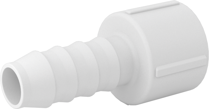 Su için Standart Cidarlı PVC Boru Bağlantı Parçası, Adaptör, 1/2 Soket Dişi x 1/2 Dikenli Erkek