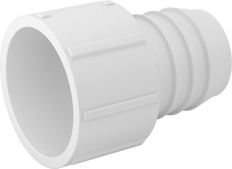 Su için Standart Cidarlı PVC Boru Bağlantı Parçası, Adaptör, 1-1/2 Soket Dişi x 1-1/2 Dikenli Erkek