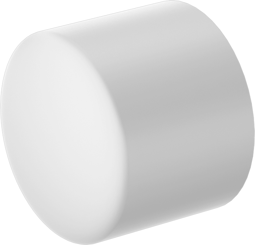 Su için Standart Cidarlı PVC Boru Bağlantı Parçası, Kapak, 3/8 NPT Dişi