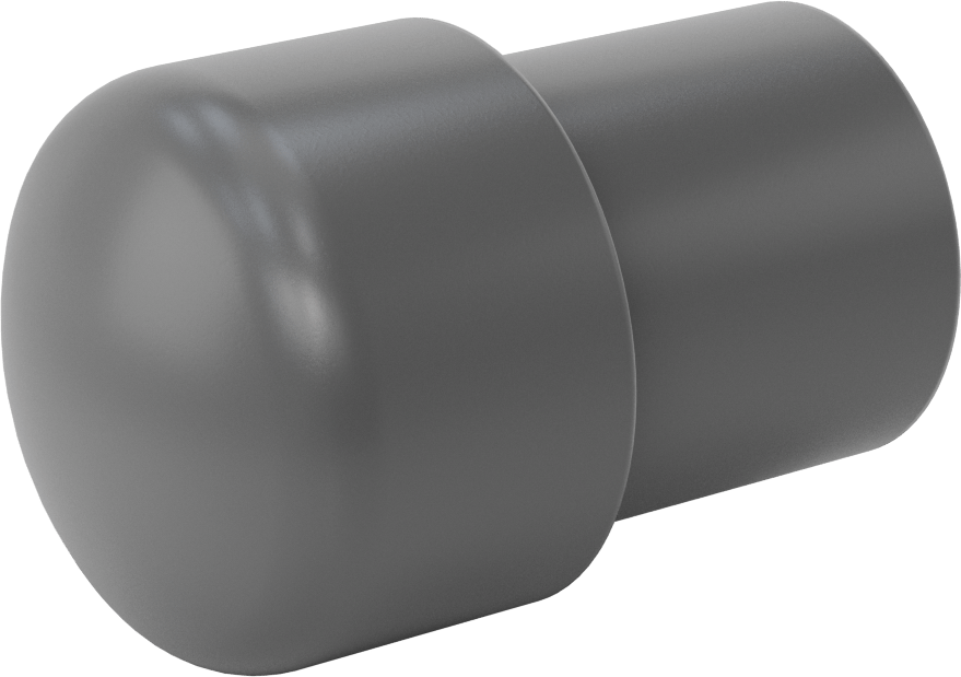 Su için Kalın Cidarlı PVC Plastik Boru Bağlantı Parçası, Fiş, 2-1/2 Soket Erkek