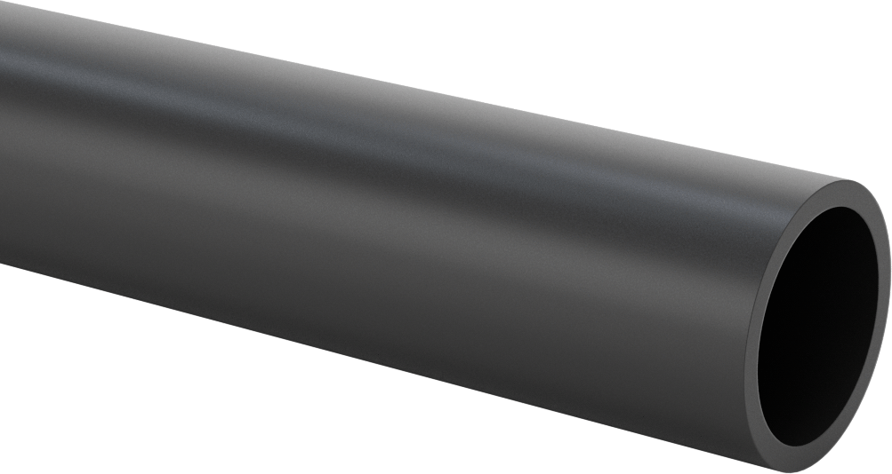 Su için Yarı Esnek Plastik Boru, 100 Fit Uzunluk, 1-1/4 Boru Boyutu