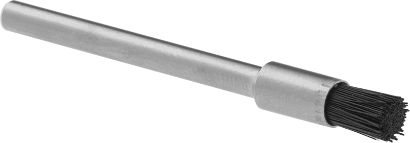 Saplı Düşük Çizilme Özelliğine Sahip Fırça, Dar Alanlar için, 1/4" Çaplı At Kılı Kıllı