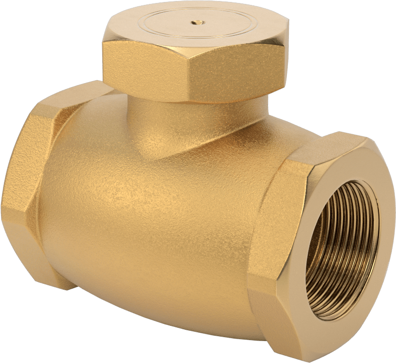 Yüksek Çevrimli Dişli Çek Valf, 1-1/4 NPT Dişi, 300 Basınç Sınıfı