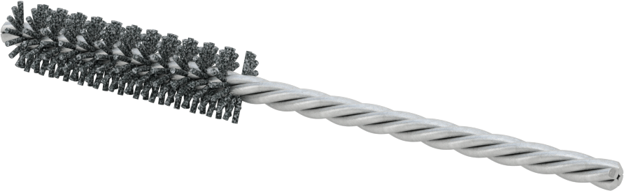 Sert Naylon Kıllı Zımpara Tüp Fırçası, 3/16" Çaplı Bükümlü Şaft, 1/2“ Çap 2” Uzunlukta Fırça, 80 Kum