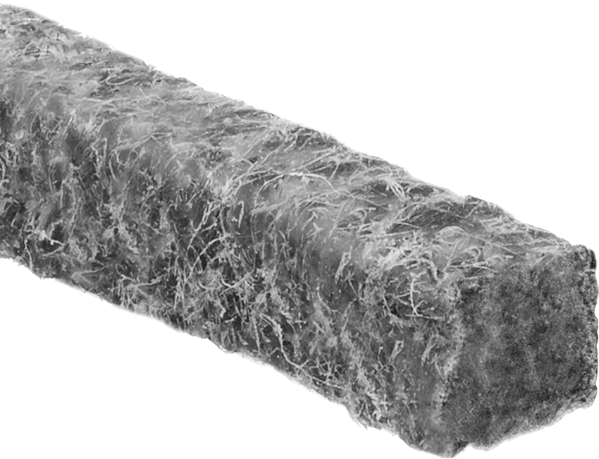 Su ve Tuzlu Suya Dayanıklı Salmastra Contası, Balmumu Kaplı Keten Elyafı, 3/8" Genişlik, 3/8" Yükseklik, 10 Fit Uzunluk