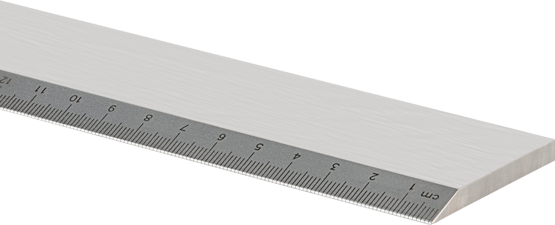 Dereceli Düz Kenar, Metrik, 1000 mm Uzunluk