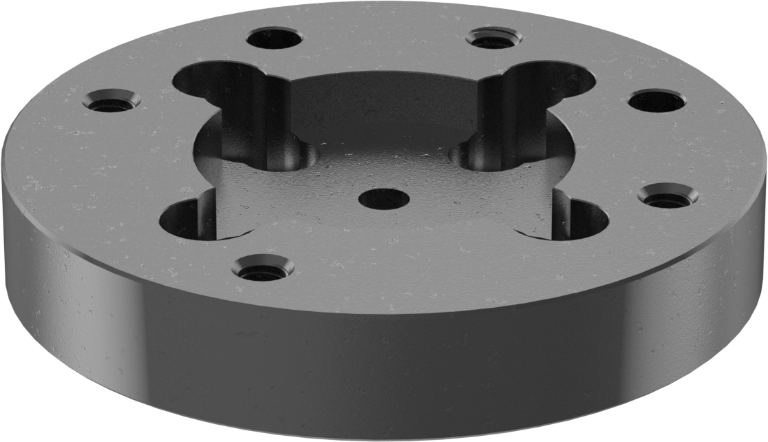 Robot Aleti ISO Montaj Deseni Adaptörü, ISO 63 Robot Aleti x ISO 31.5 için, 40 ve 50 Robot Kolu