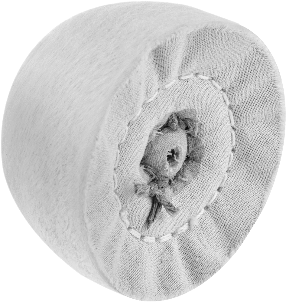 İç Yüzeyler için Parlatma Tekerleği, Yuvarlak, 3" Çap