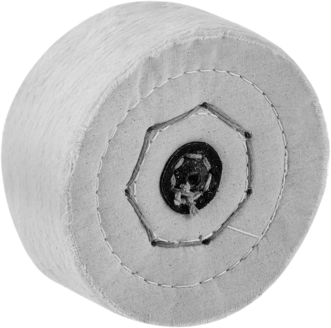 İç Yüzeyler için Parlatma Tekerleği, Kare, 6" Çap