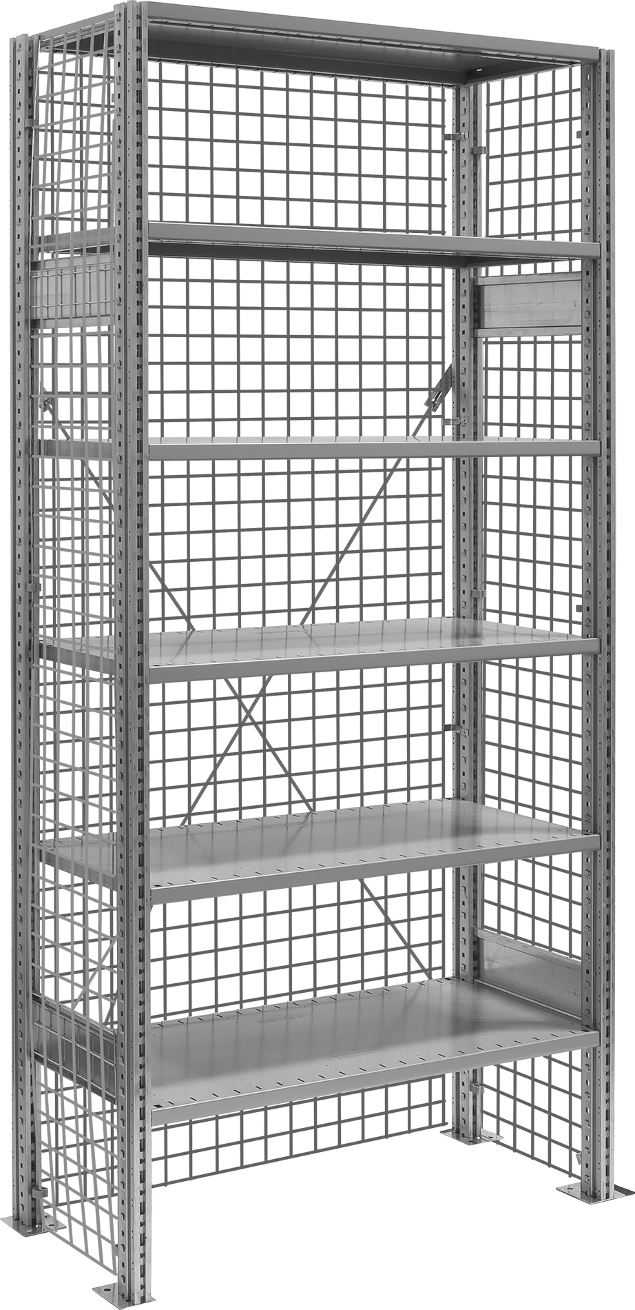 Vented Shelving Complete Unit