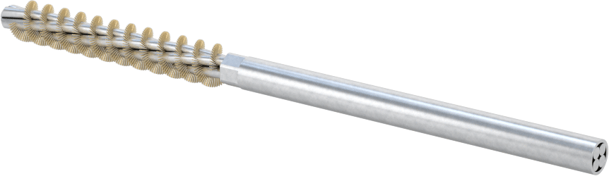 Boru Fırçası, Çizilmeye Dayanıklı, 3/16" Yuvarlak Şaft, 1/4“ Çap x 1-1/2” Uzunluk