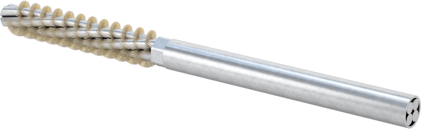 Boru Fırçası, Çizilmeye Dayanıklı, 1/4" Yuvarlak Şaft, 5/16“ Çap x 1-1/2” Uzunluk