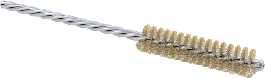 Boru Fırçası, Çizilmeye Dayanıklı, 5/32" Çaplı Bükülmüş Şaft, 7/16“ Çap x 2” Uzunluk