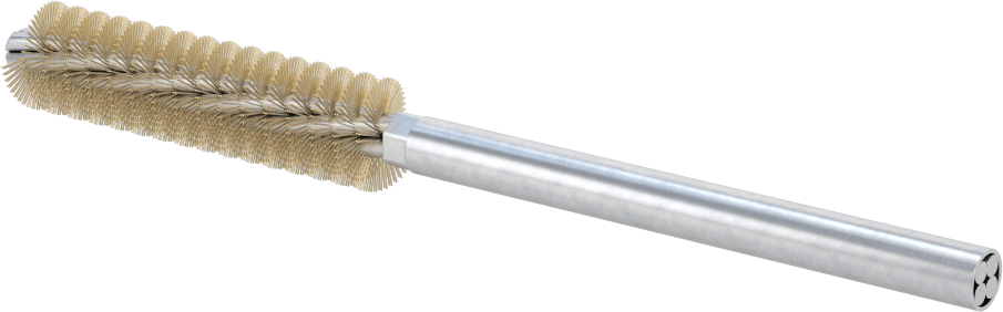 Boru Fırçası, Çizilmeye Dayanıklı, 1/4" Çaplı Yuvarlak Şaft, 1/2“ Çap x 2” Uzunluk