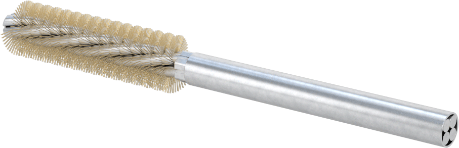 Boru Fırçası, Çizilmeye Dayanıklı, 5/16" Çaplı Yuvarlak Şaft, 9/16“ Çap x 2” Uzunluk
