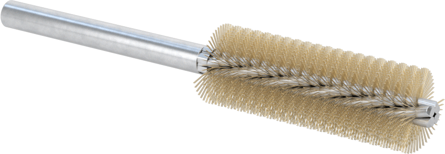 Boru Fırçası, Çizilmeye Dayanıklı, 5/16" Yuvarlak Şaft, 7/8“ Çap x 2-1/2” Uzunluk
