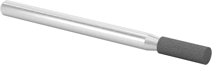 Metaller için Kauçuk Yastıklı Aşındırıcı Taşlama Ucu, Çelik için, 1/8" Şaft Çapı, Şekil No. W145