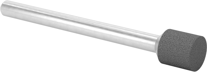 Metaller için Kauçuk Yastıklı Aşındırıcı Taşlama Ucu, Çelik için, 1/8" Şaft Çapı, Şekil No. W160