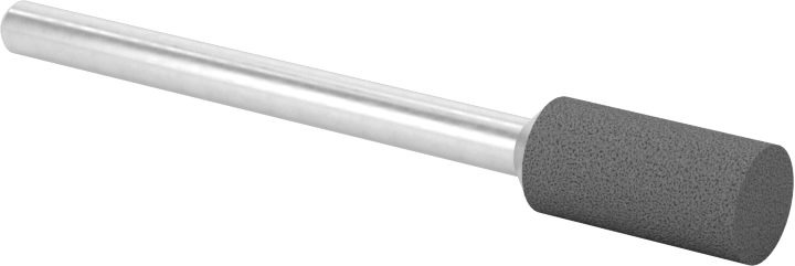 Metaller için Kauçuk Yastıklı Aşındırıcı Taşlama Ucu, Alüminyum için, Pirinç ve Bronz, 1/8" Şaft Çapı, Şekil No. W163