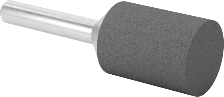 Metaller için Kauçuk Yastıklı Aşındırıcı Taşlama Ucu, Alüminyum için, Pirinç ve Bronz 1/4" Şaft Çapı, Şekil No. W205