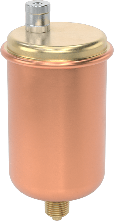 Su ve Soğutucu Sıvı için Hava Tahliye Valfi, Dikey Montaj, 1/8 NPT Erkek Giriş, 50 PSI