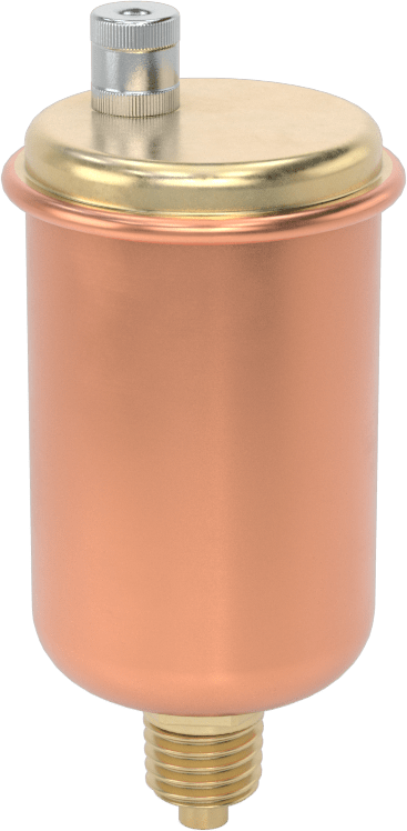 Su ve Soğutucu Sıvı için Hava Tahliye Valfi, Dikey Montaj, 1/4 NPT Erkek Giriş, 50 PSI