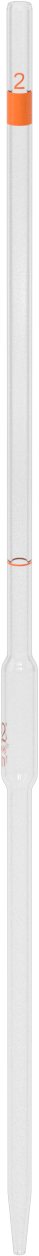 Pipet, Soda-Kireç Cam, 2 ml Kapasite
