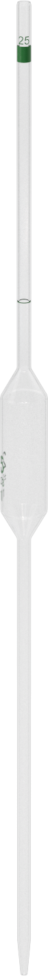Pipet, Soda-Kireç Cam, 25 ml Kapasite