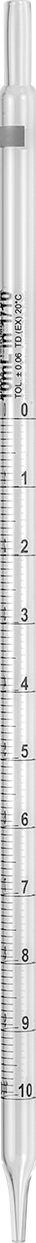 Pipet, Borosilikat Cam, 10 ml Kapasite