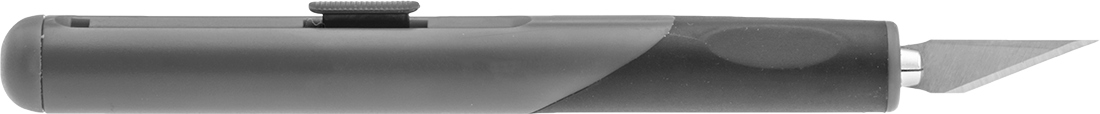Geri Çekilebilir Bıçaklı Hassas Bıçak, 1-9/16“ Uzunluk x 3/8” Genişlik x 0,02" Kalınlıkta Çelik Bıçaklı