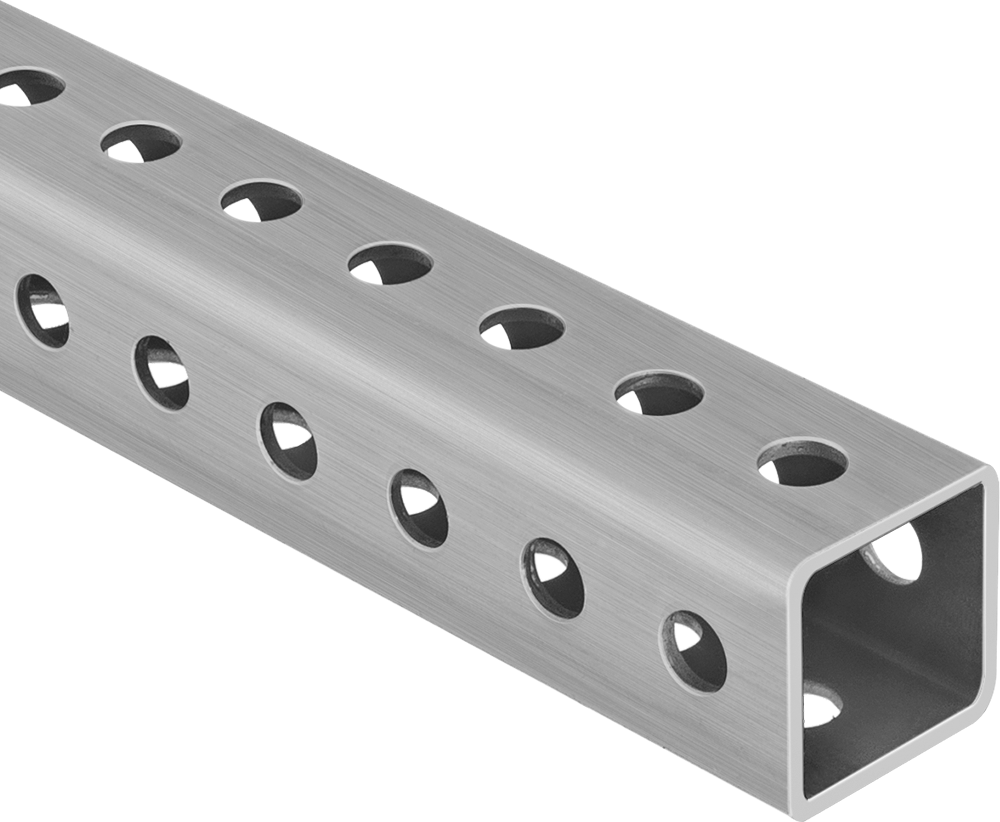 1-1/2" Kare Galvanizli Çelik Cıvatalı Çerçeve Rayı