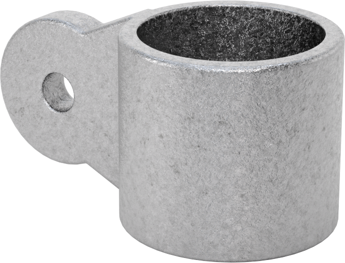 Galvanizli Demir Kayar Ray Bağlantı Parçası, 1-5/8" Ray Dış Çapı için Panel Askısı
