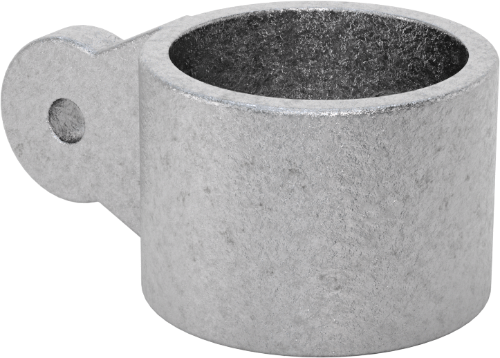 Galvanizli Demir Kayar Ray Bağlantı Parçası, 2-3/8" Ray Dış Çapı için Panel Askısı