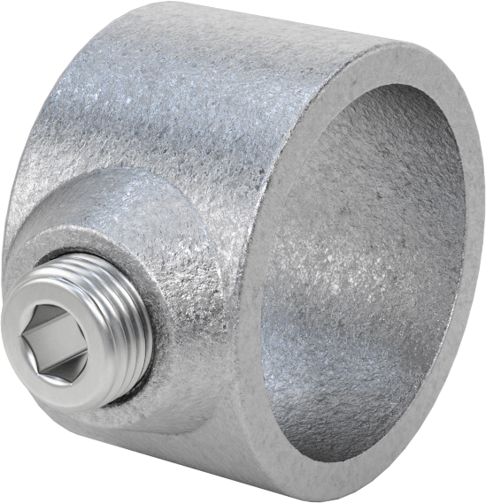 Galvanizli Demir Kayar Ray Bağlantı Parçası, 1-3/8" Ray Dış Çapı için Durdurma Halkası