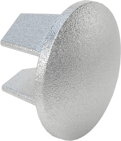 Galvanizli Demir Kayar Ray Bağlantı Parçası, 1" Ray Dış Çapı için Kapak