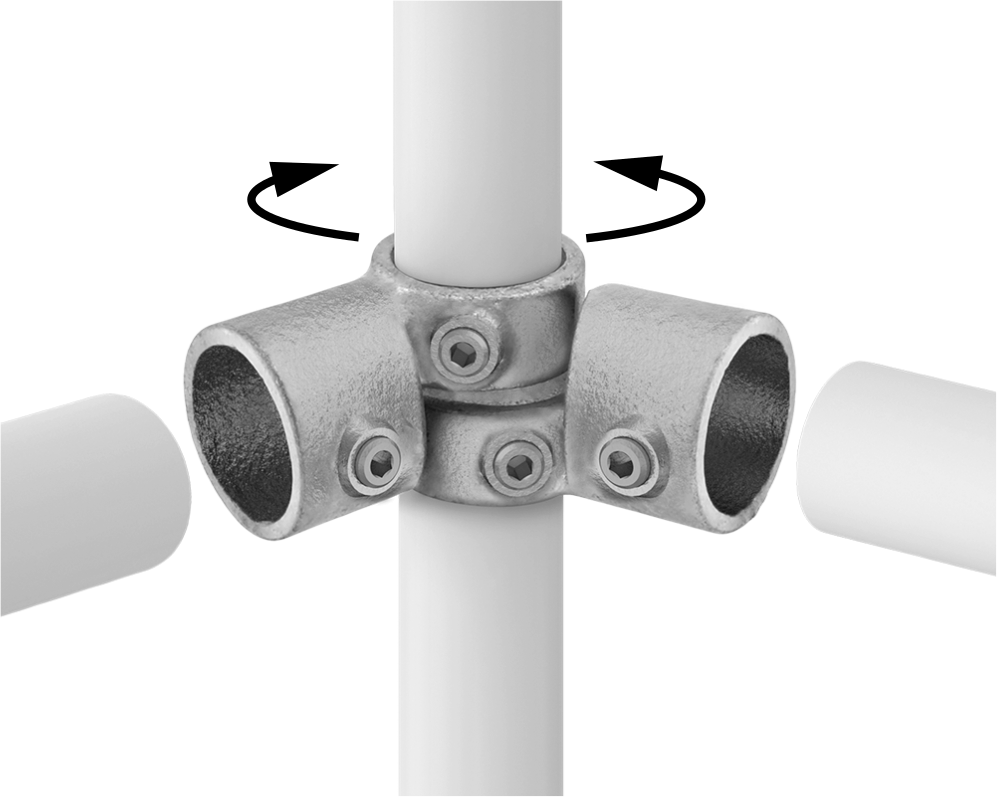Four-Way Adjustable-Angle Elbow