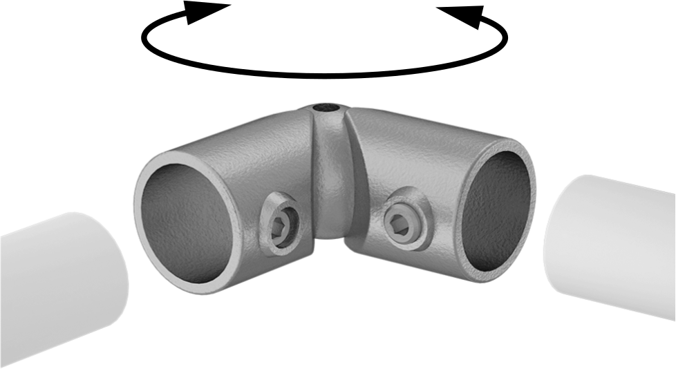 Adjustable-Angle Elbow