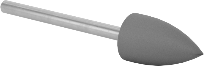 No-Mess Neopren Parlatma Bobi, Çelik için, Sivri Uçlu Silindir, 3/4" Baş Uzunluğu